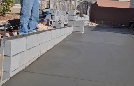 custom concrete work