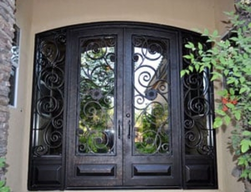 Custom Wrought Iron Doors