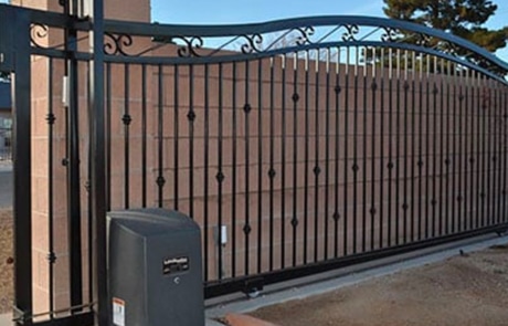 iron gates and fences